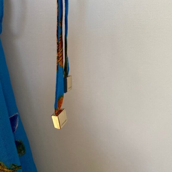 Calvin Klein Blue Floral Summer Dress - Picture 8 of 14